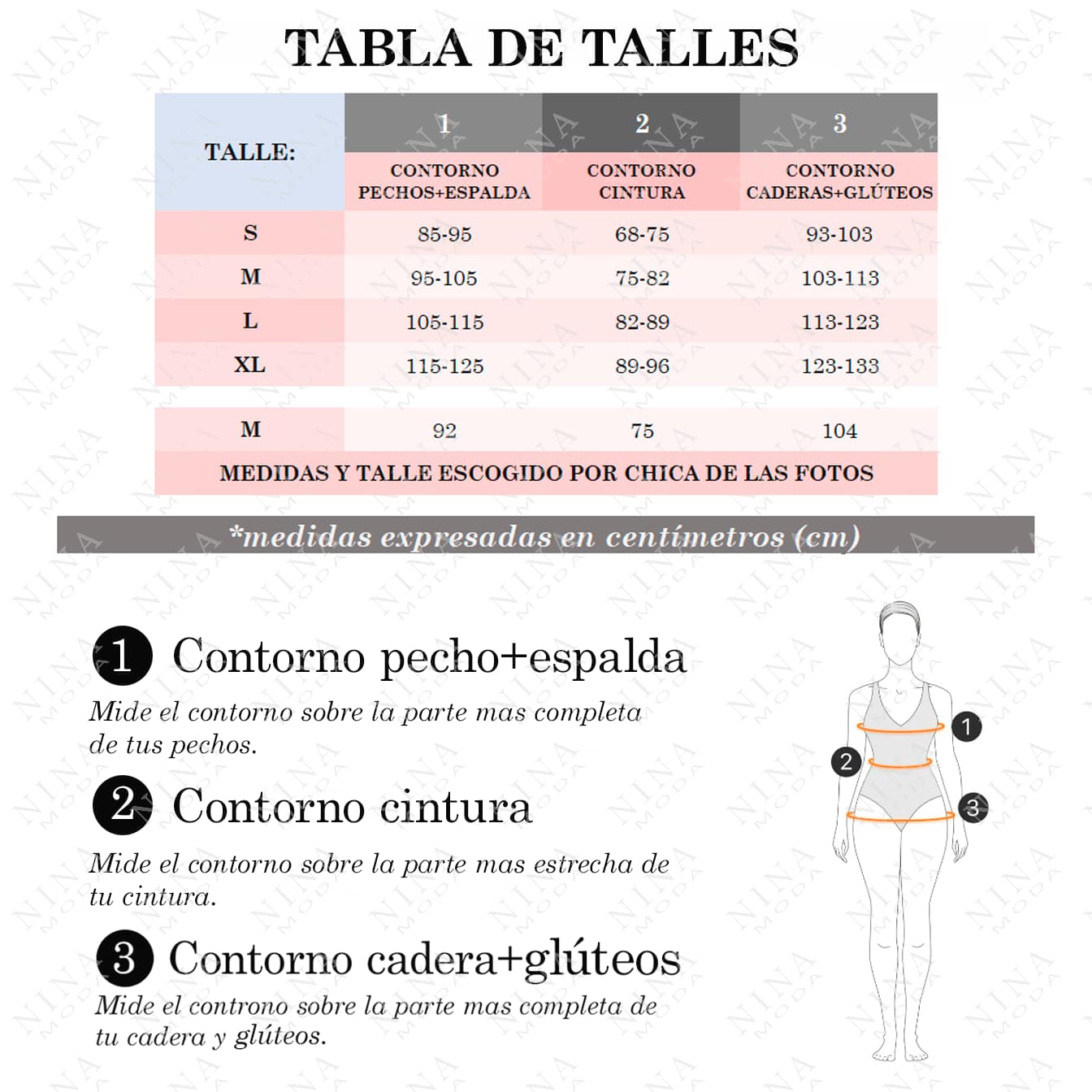 Malla de 1 pieza lisa ajustable - Imagen 5
