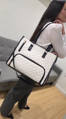 Set de Cartera y Neceser 2 en 1 para Trabajo o Estudio Unitalle - Imagen 11
