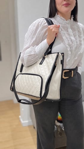 Set de Cartera y Neceser 2 en 1 para Trabajo o Estudio Unitalle - Imagen 10