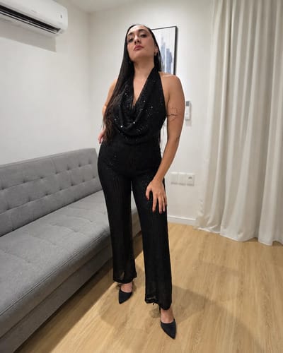 Mono de Fiesta Largo Elegante talles S al XL