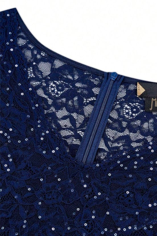 Vestido de fiesta clásico talles extendidos 1XL a 4XL - Imagen 5