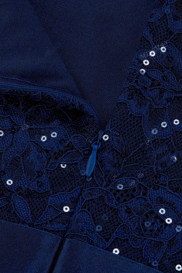 Vestido de fiesta clásico talles extendidos 1XL a 4XL - Imagen 4