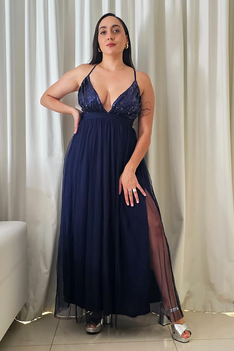 Vestido de Fiesta Formal Largo Ocaso