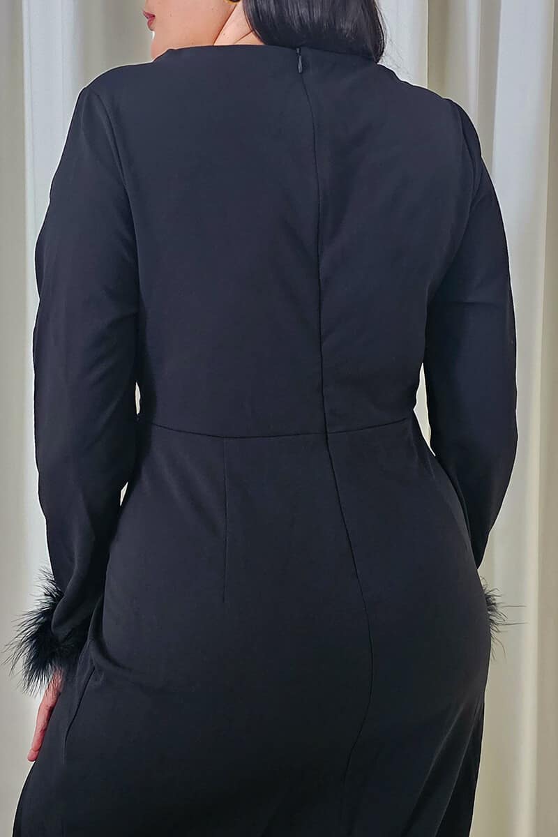 Vestido Largo Elegante de Fiesta 1XL A 4XL - Dalia - Imagen 5