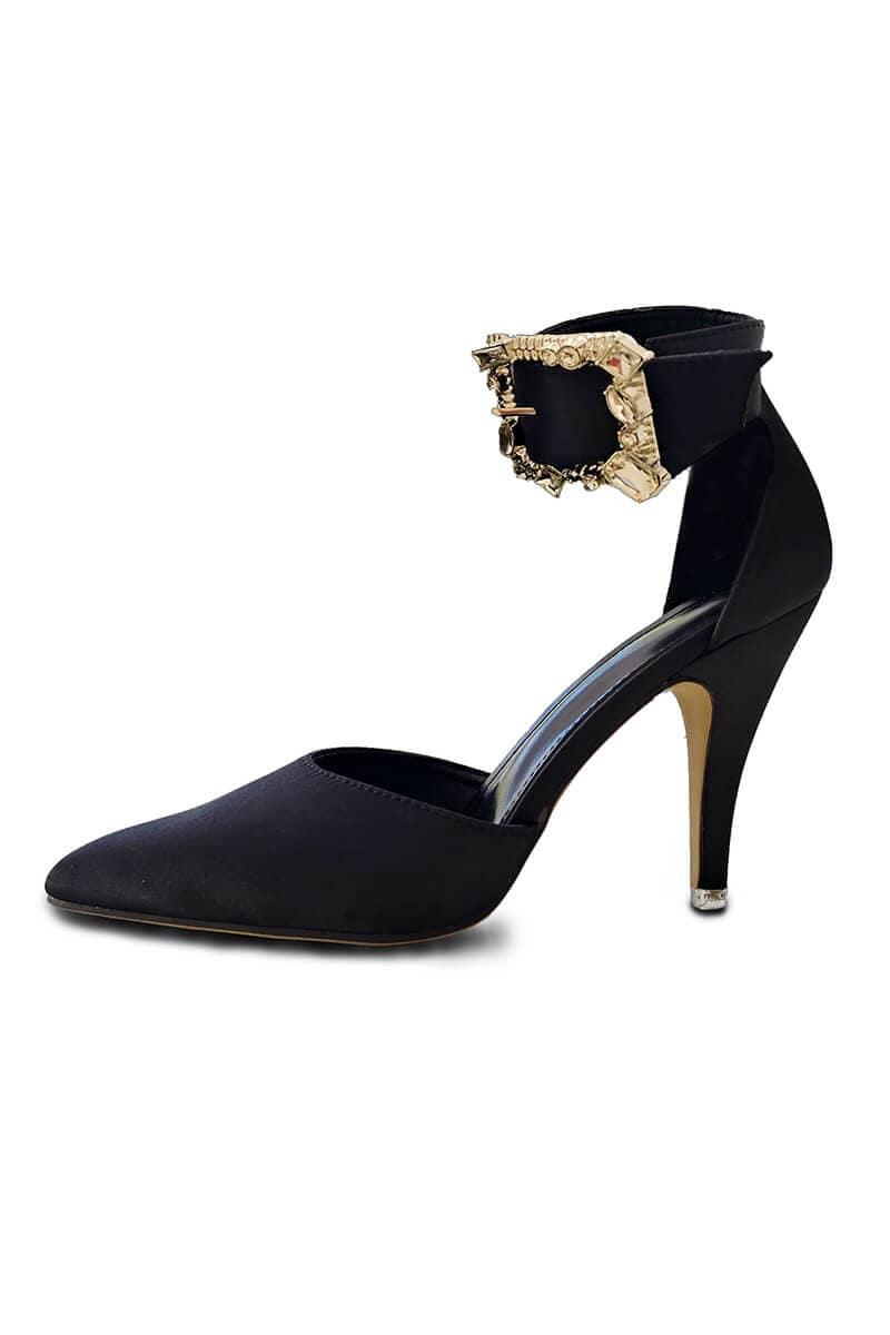 Stilettos sandalias elegantes de taco fino con hebilla talles 36 al 41 - Imagen 6