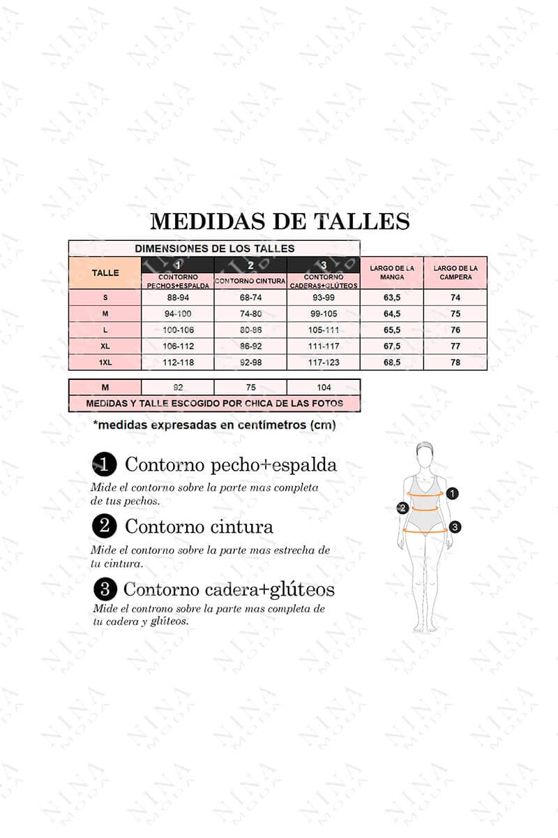 Campera elegante con aislante térmico - Imagen 9