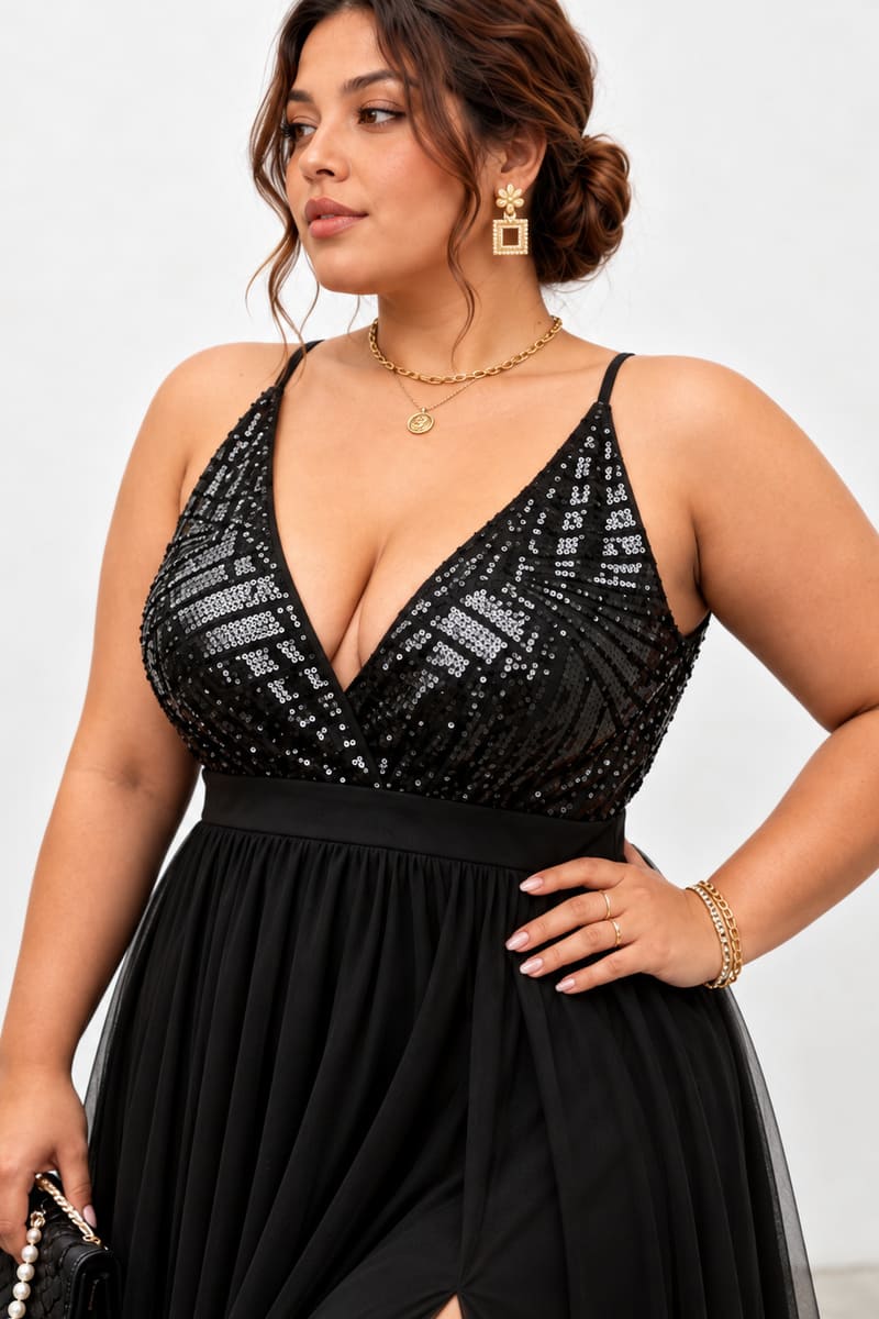Vestido Aurora Negro - imagen 05