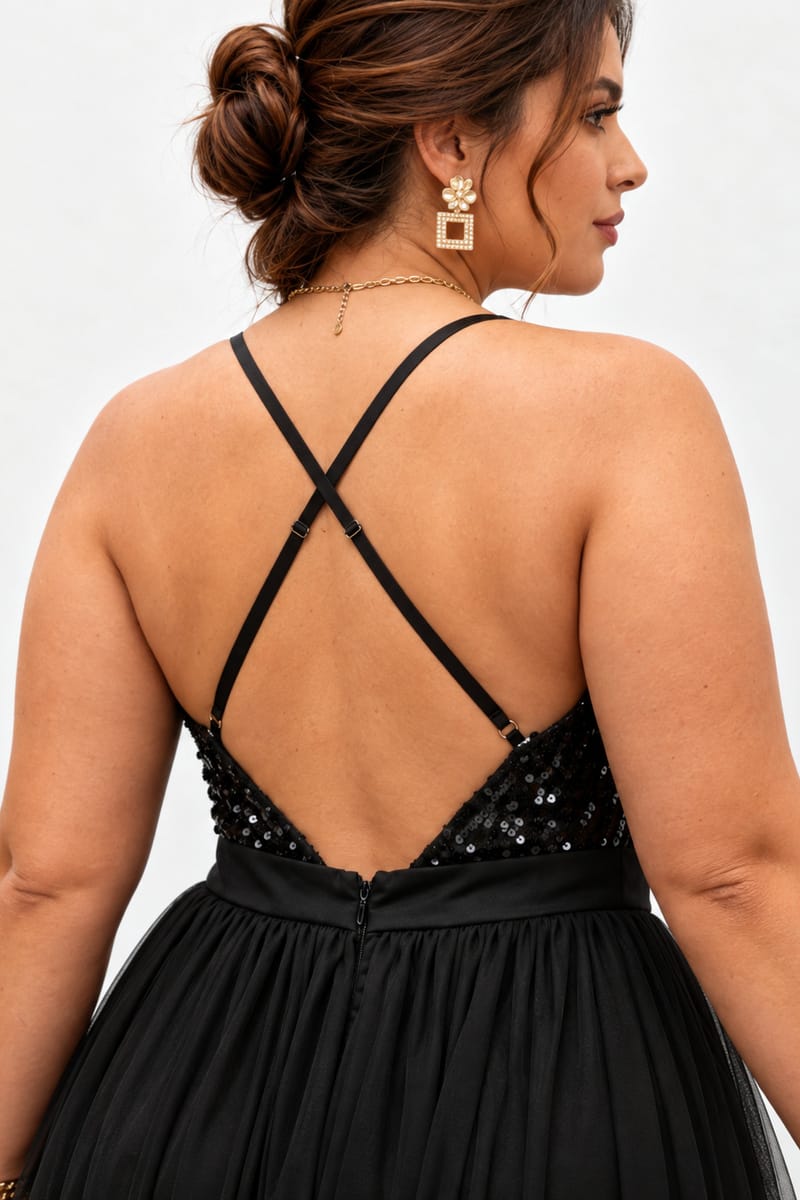 Vestido Aurora Negro - imagen 06
